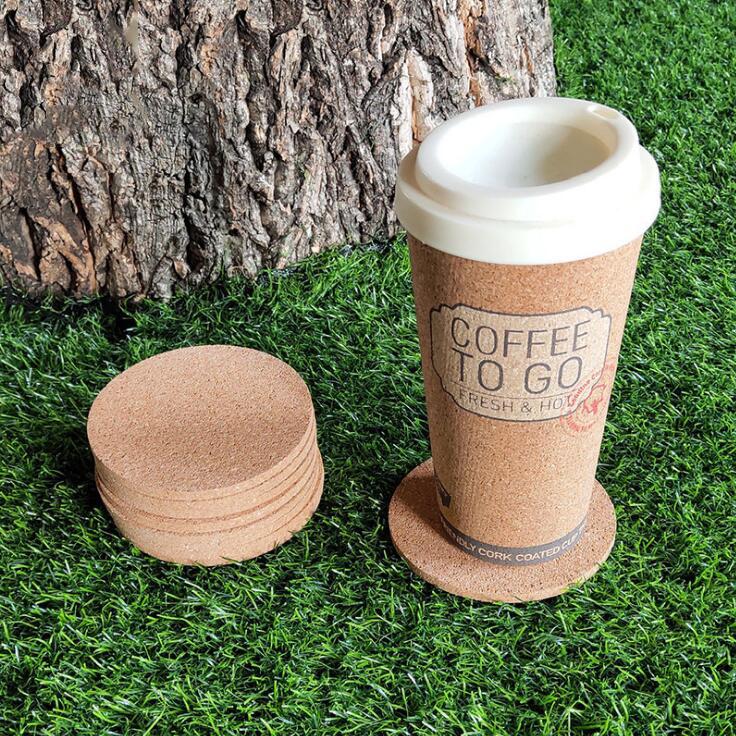 10cm Wood Tableware Table Mat Drink Tea Coffee Cup Mat Bottle Absorbent Coaster