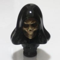 New Black Grim Reaper Skull Car Manual Gear Shift Knob Stick Universal knob57