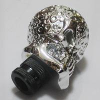 Silver Skull Car Manual Gear Shift Lever Knob Stick Plating Universal knob60