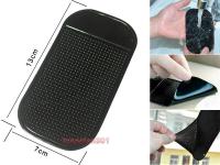 2X Car Anti Non Slip Mat Pad Mobile Phone GPS Holder Black Washable 13*7cm 01