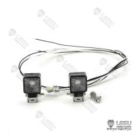 US Stock 1/14 LESU Truck Upgrade Part LED Spot Light B for RC Tamiye Truck