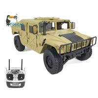 HG 4*4  P408 1/10 Racing Car Military RC Model ESC Motor Radio Light