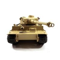 US Stock Metal Mato 1/16 Metal Tiger I RC RTR Tank 1220 BB Shooting Yellow