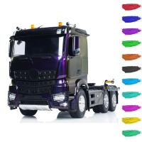 1/14 RC Tractor Truck 6x4 Painted Assembled Rotating Light Sound Doors Openable