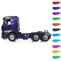 1/14 RC Tractor Truck 6x4 Painted Assembled Rotating Light Sound Doors Openable