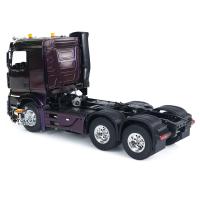 1/14 RC Tractor Truck 6x4 Painted Assembled Rotating Light Sound Doors Openable