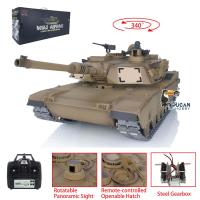 Heng Long 1/16 7.0 M1A2 Abrams 3918 RTR RC Tank Commander Panoramic Sight Rotate