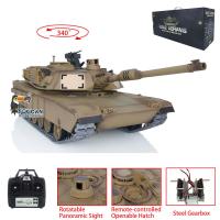 Heng Long 1/16 7.0 M1A2 Abrams 3918 RTR RC Tank Commander Panoramic Sight Rotate