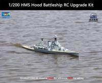 1/200 Trumpeter U.K. HMS Hood Battle Cruiser Warship Kit Plastic Boat 03710