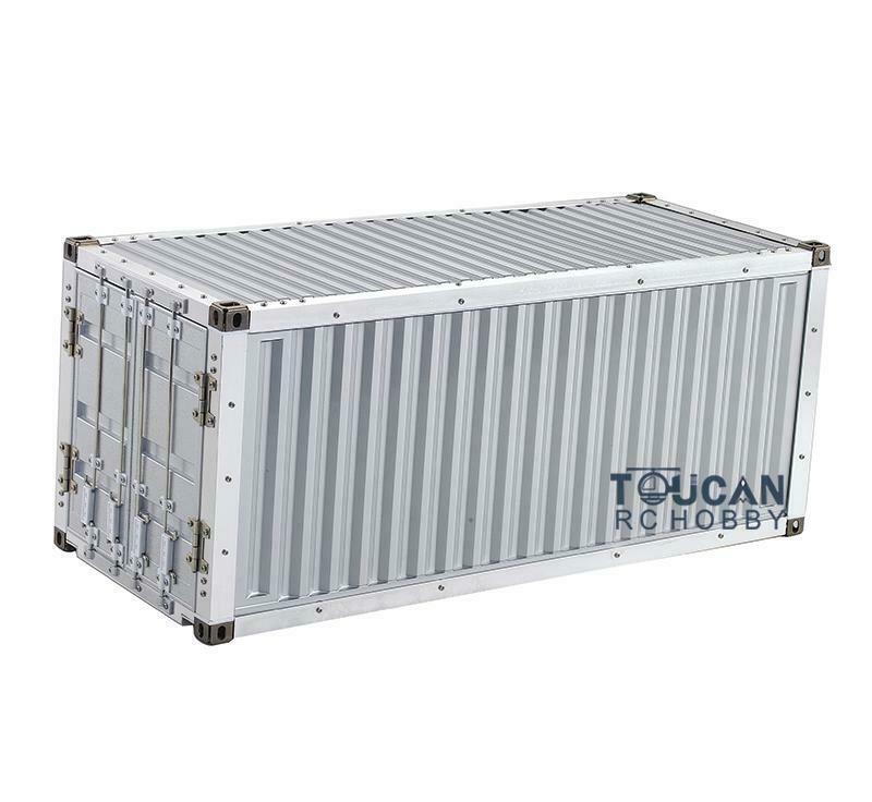 TOUCANRC 1/14 RC 20ft Container Box for 1/14 Semi Trailer Tamiye Tractor Truck