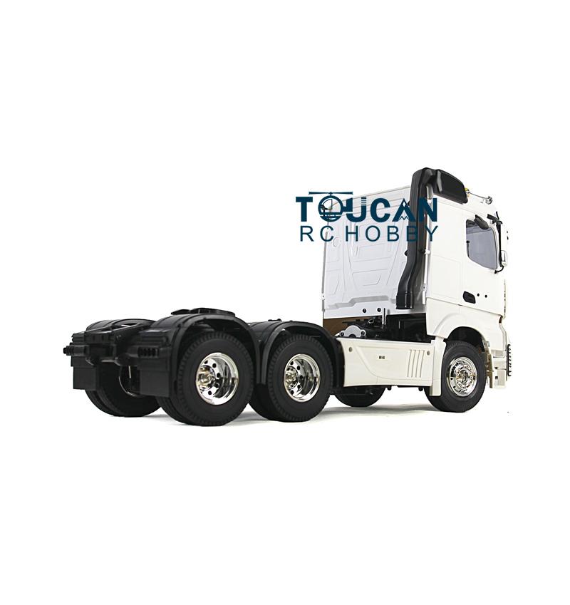 TOUCANRC 1/14 Scale RC 3Axles Low Top Tractor Truck Trailer KIT DIY Model Motor