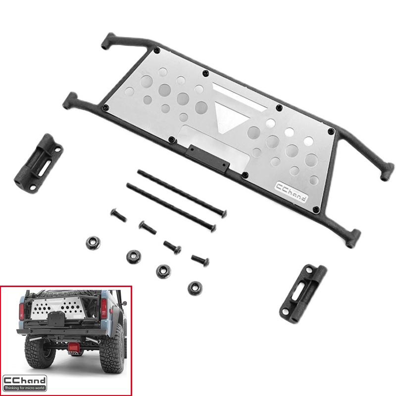 Rear Rack with Screws for 1:10 Scale SCX10 III  RC Crawler Car Model