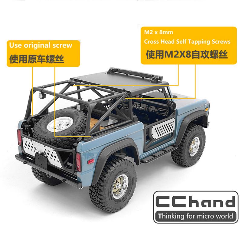 Rolling Rack for SCX10 III 1/10 Scale RC Crawler Car Model