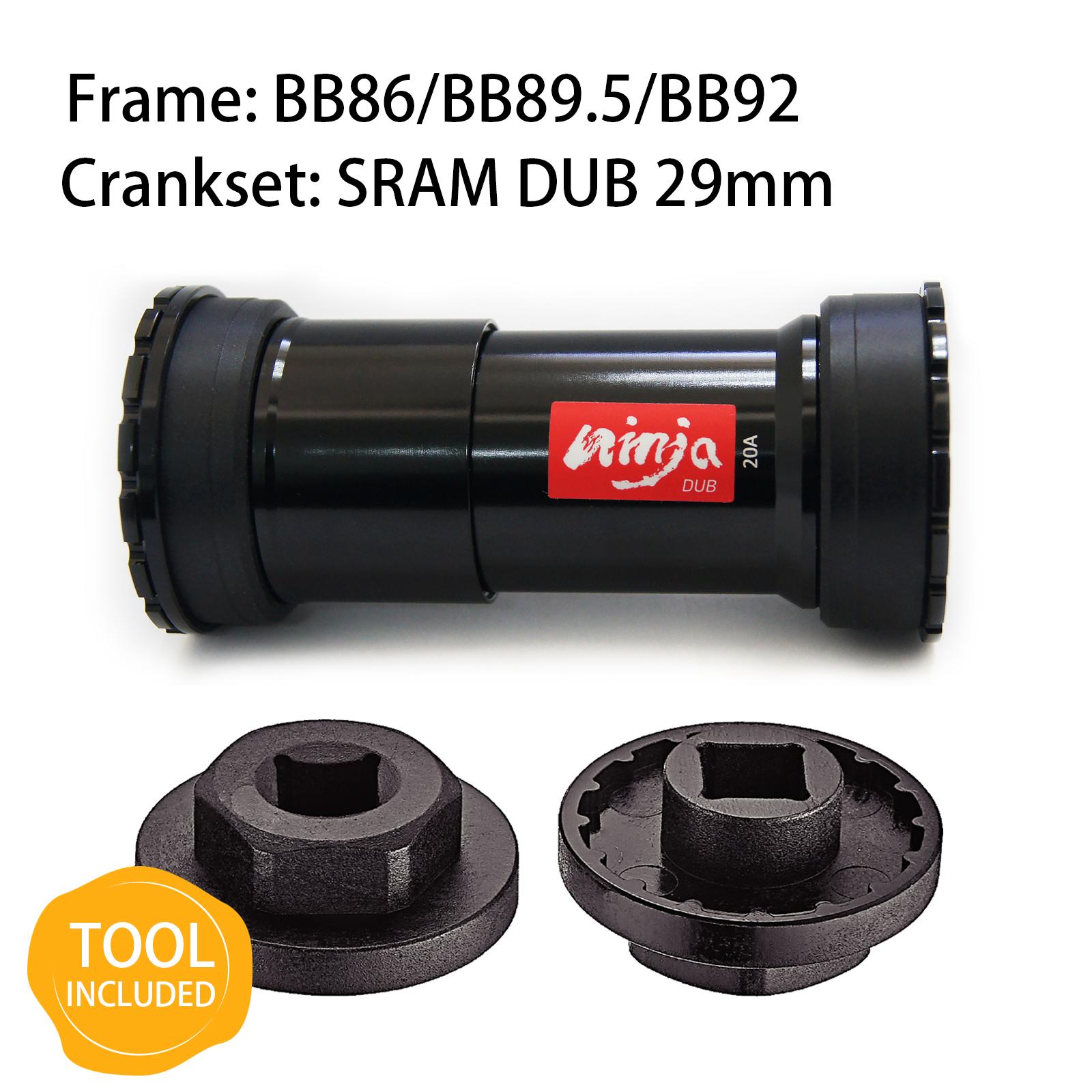 TOKEN Ninja Thread Together Bottom bracket,BB86/BB89/BB92 fit SRAM